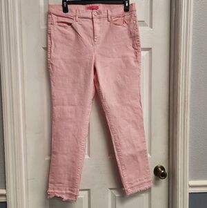 Lilly Pulitzer Size 16 Jeans Calla Lilly Pink South Ocean Highrise